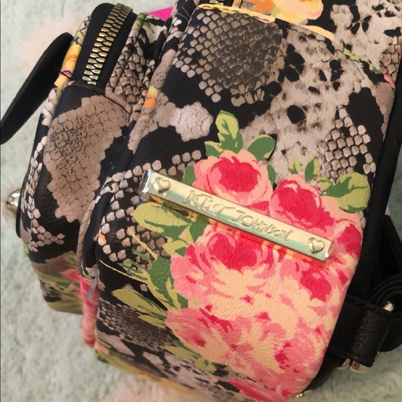 Betsey Johnson Kitsch Backpack Floral Doggy Animal main image 6